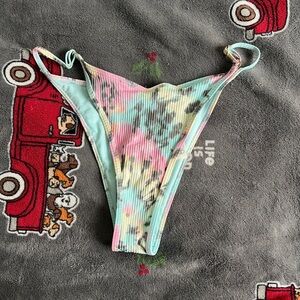 Hollister tie dye bikini bottom